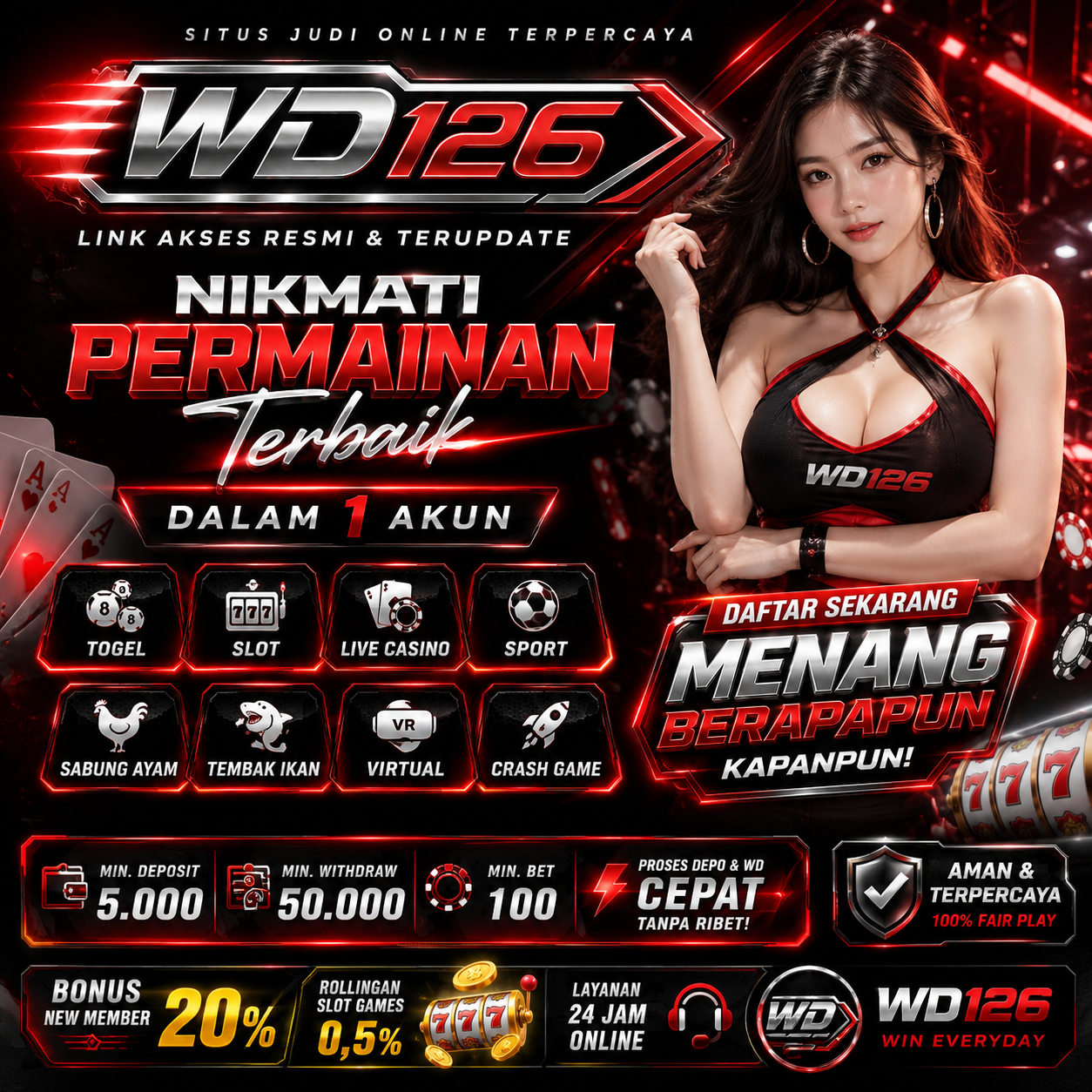 WD126 Good! Website Resmi Permainan Game Online Terpercaya Dengan Link Alternatif Anti Lag 2026